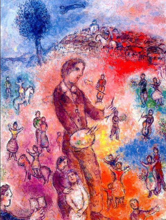 Artiste au Festival contemporain Marc Chagall Peintures à l'huile